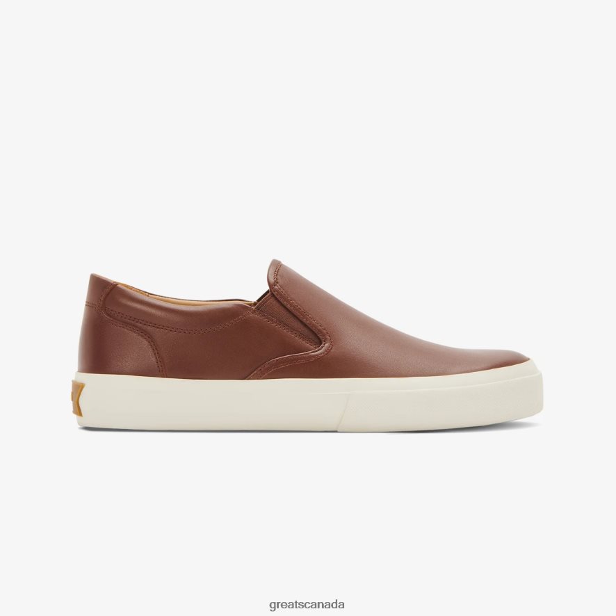 GREATS The Wooster Leather V0PV72 Shoes Dark Brown V0PV72 GREATS Sneakers Canada Special Design Step into our world of GREATS sneakers